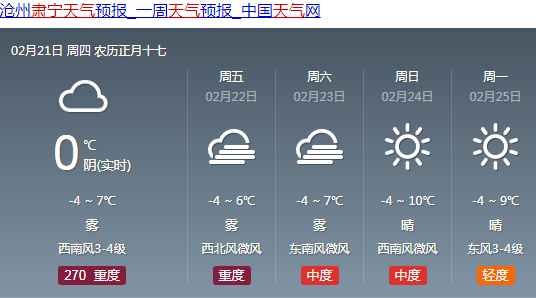 肅寧鎮天氣預報更新通知