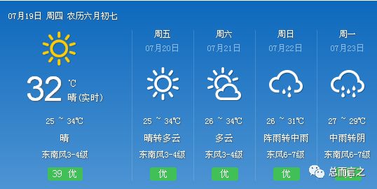 接引村委會天氣預報更新通知