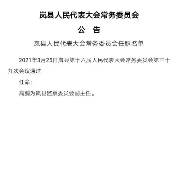 嵐縣審計局最新人事任命及其深遠影響