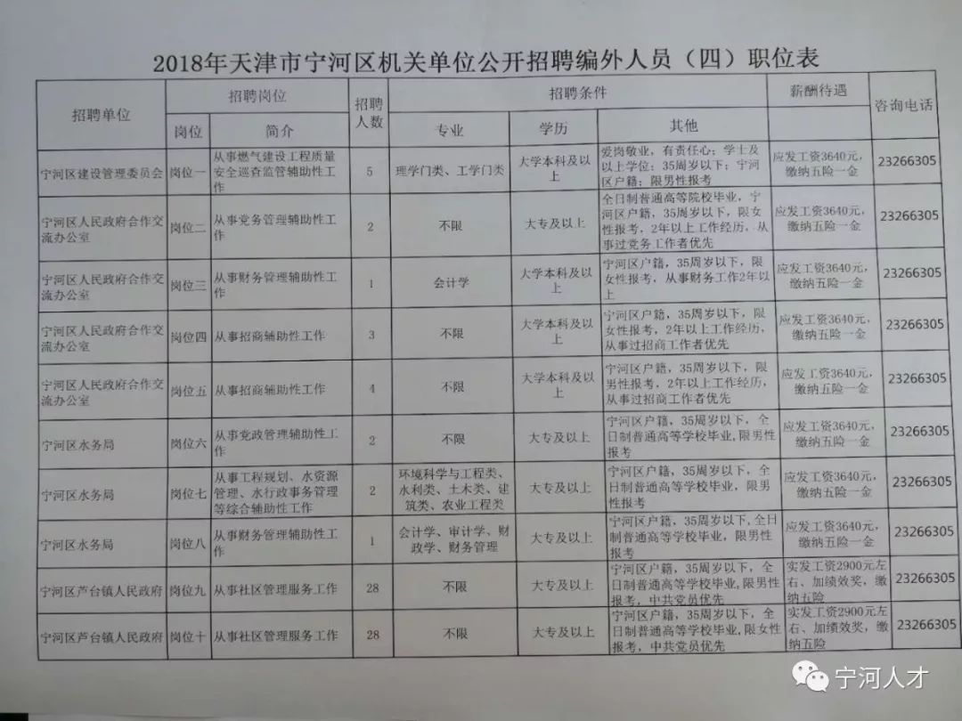 寧河縣統計局最新招聘信息全面解析