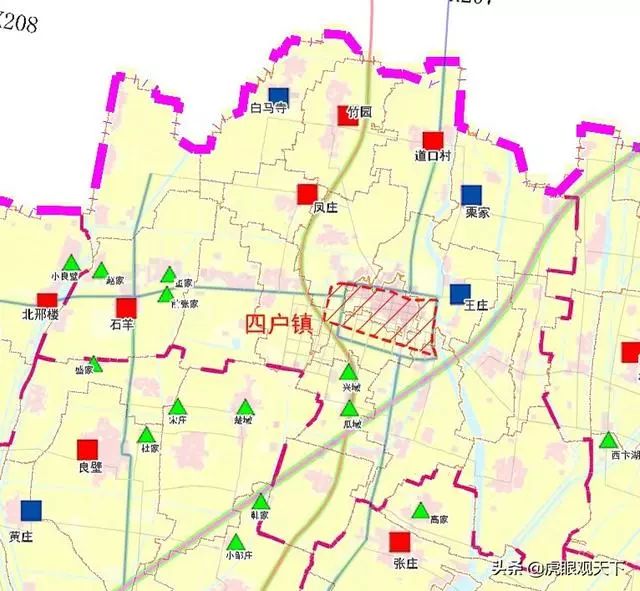 五百戶鎮全新發展規劃概覽