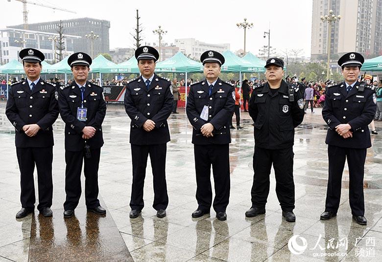 宜州市公安局領導團隊新貌，引領與擔當