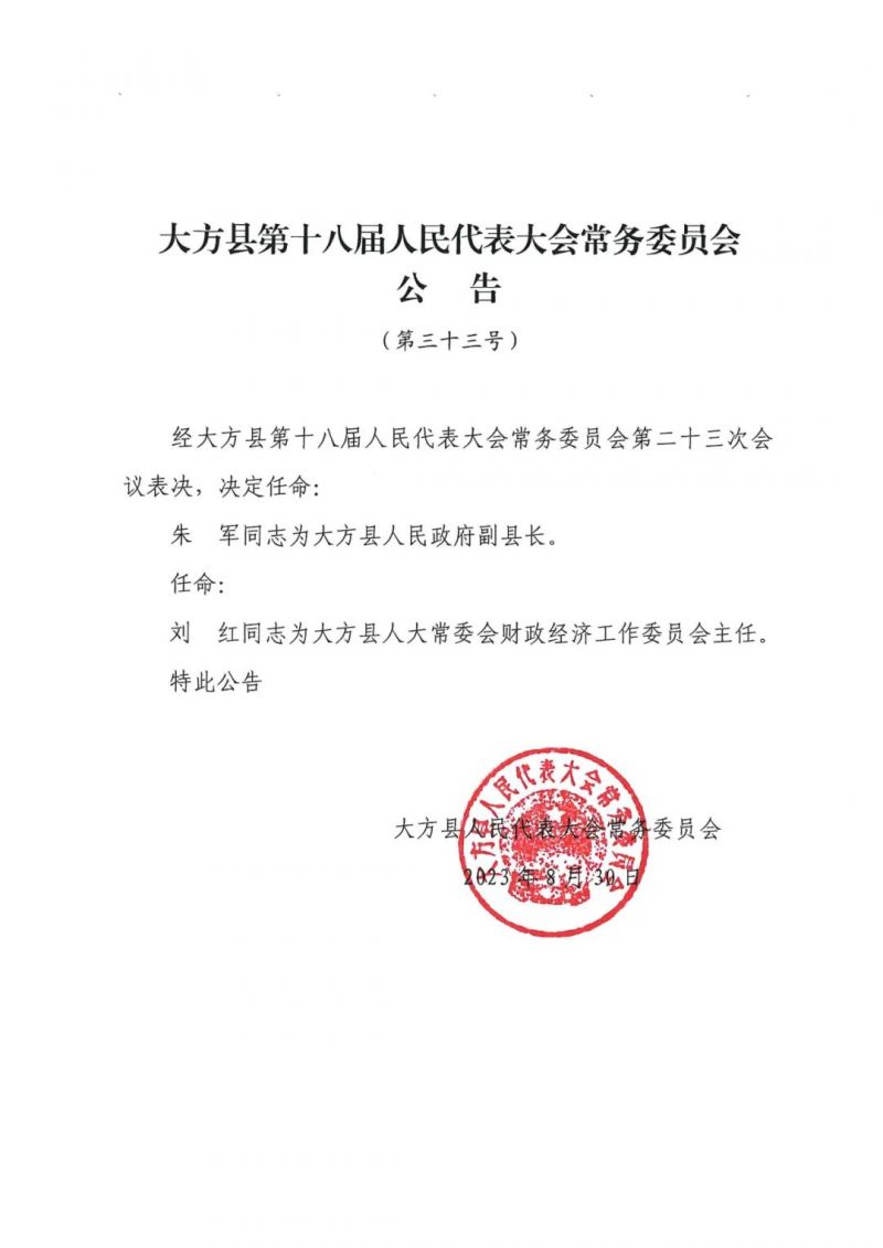 大方縣數據和政務服務局人事任命，構建高效政務體系的重大舉措